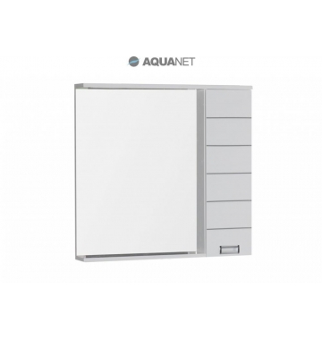 Зеркало Aquanet Доминика 90 L LED белое 171920