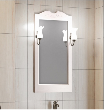 Зеркало Opadiris Клио 50 белый