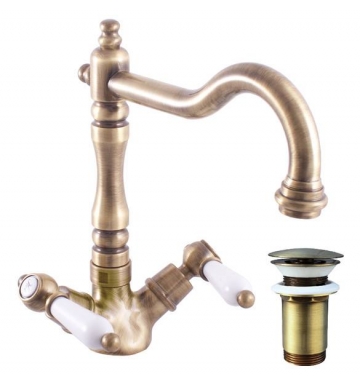 Смеситель Rav Slezak Morava Retro MK521.5/8SM