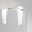 Зеркало Aqwella Леон-МР со светильником белое Ln-MP.02.04/W Фото 3