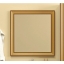 Зеркало Opadiris Карат 80 белый глянцевый с золотой патиной Фото 1