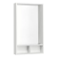 Зеркальный шкаф Акватон Йорк 50 Белый/Выбеленное дерево Фото 1