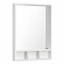 Зеркальный шкаф Акватон Йорк 60 Белый/Выбеленное дерево Фото 1