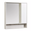 Зеркальный шкаф Акватон Флай 80 Белый/Дуб КРАФТ бел Фото 1