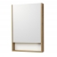 Зеркальный шкаф Акватон Сканди 55 Белый/Дуб Рустикальный Фото 1