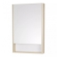 Зеркальный шкаф Акватон Сканди 55 Белый/Дуб Верона Фото 1