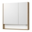 Зеркальный шкаф Акватон Сканди 90 Белый/Дуб Рустикальный Фото 1