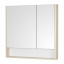 Зеркальный шкаф Акватон Сканди 90 Белый/Дуб Верона Фото 1