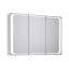 Зеркальный шкаф Aqwella Milan с подсветкой белый Mil.04.10 Фото 1