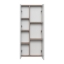 Пенал Акватон Мишель Модуль зеркала 43 Дуб Эндгрейн/Белый Фото 3