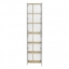Шкаф подвесной Акватон Мишель навесной Дуб Эндгрейн/Белый Фото 3