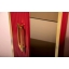 Пенал Monaco бордо глянец+золото  (868-RG) Фото 4